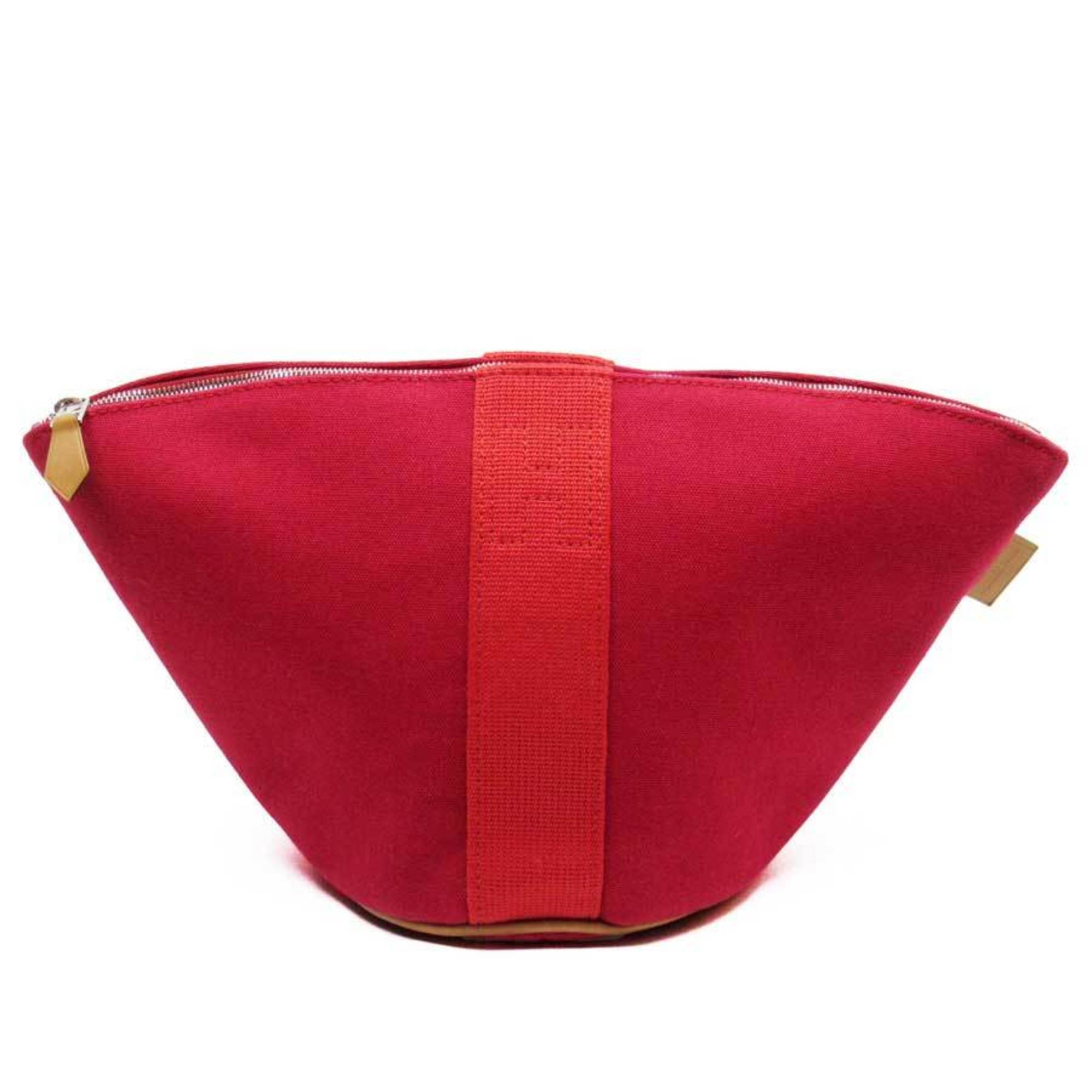 Hermes Pouch Multi Case Palmir Mm Red Cotton